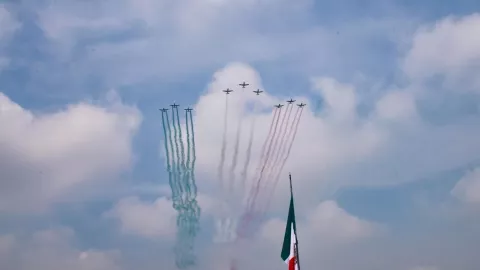 Desfile Militar 2024: Naves de aire tierra