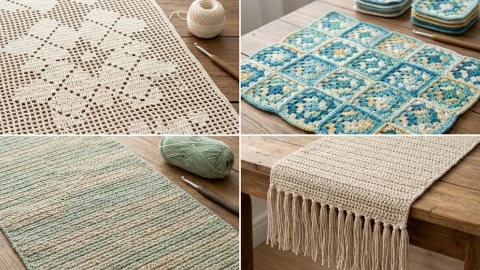 Crochet mesa