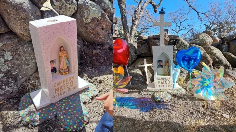 Lapida para Mateo Santiago