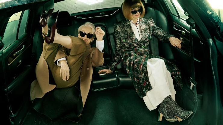 Meryl Streep y Anna Wintour hablan sobre el poder, la moda y la interpretación