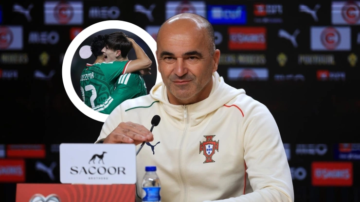 Roberto Martínez elogia a uno de los talentos de la Selección Mexicana