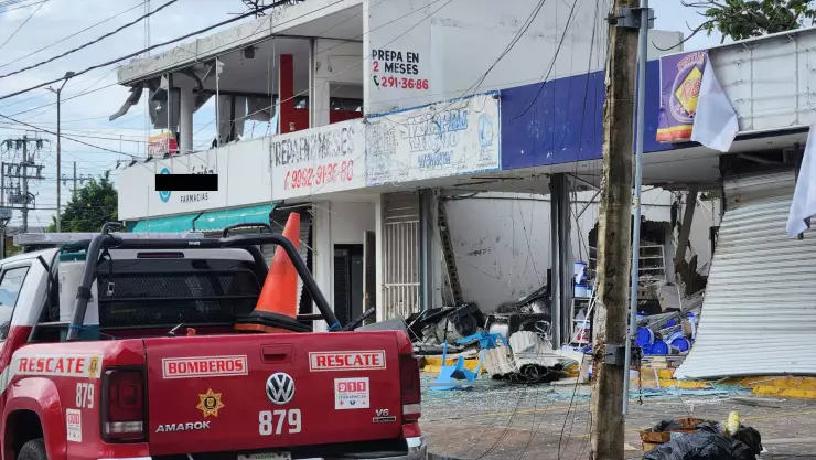 Último momento_ Fuerte explosiuón en la colonia Chichén Itzá provoca fuerte movilización