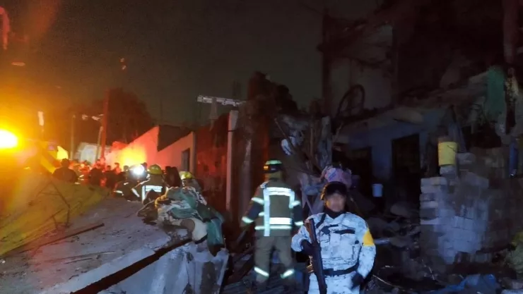 Explosión en Chimalhuacán deja una persona muerta