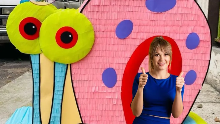 5 diseños de piñatas caseras de Gary de Bob Esponja; ideales para los cumpleaños de los niños