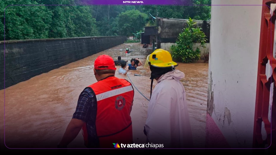 Inundaciones en Chiapas por fuertes lluvias en septiembre 2025: Tapachula, Suchiate y La Concordia