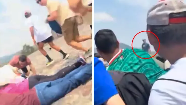 El hecho en la Pirámide de la Luna generó impacto en redes sociales