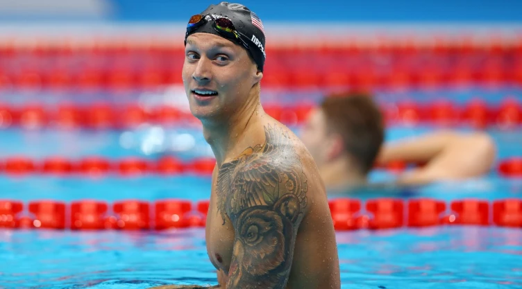Caeleb Dressel en los Juegos de Tokyo 2020