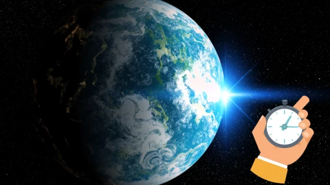 El mundo gira más rápidp