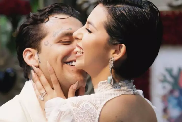 Hijos de Ángela Aguilar y Christian Nodal_ ¿A quién se parecerían más según la IA?