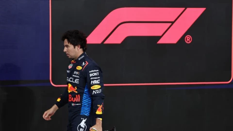 Checo Pérez en Abu Dabi