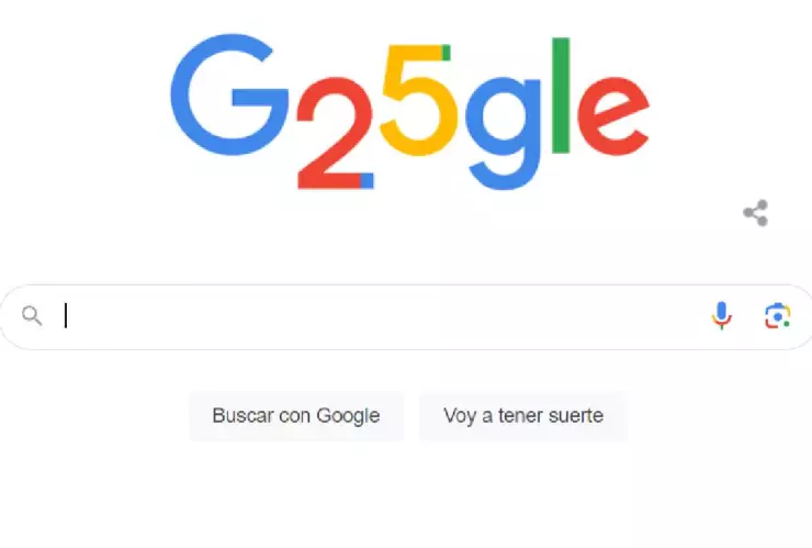 Google cumple 25 años y celebra con un Doodle de todos sus cambios; video
