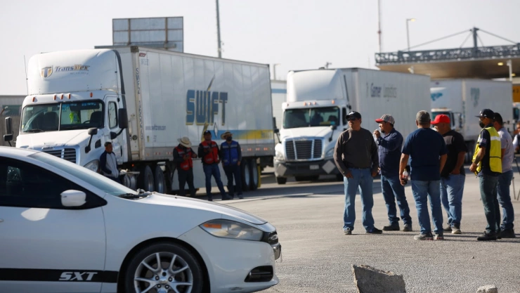 Inspecciones de seguridad en frontera México - Texas, Estados Unidos