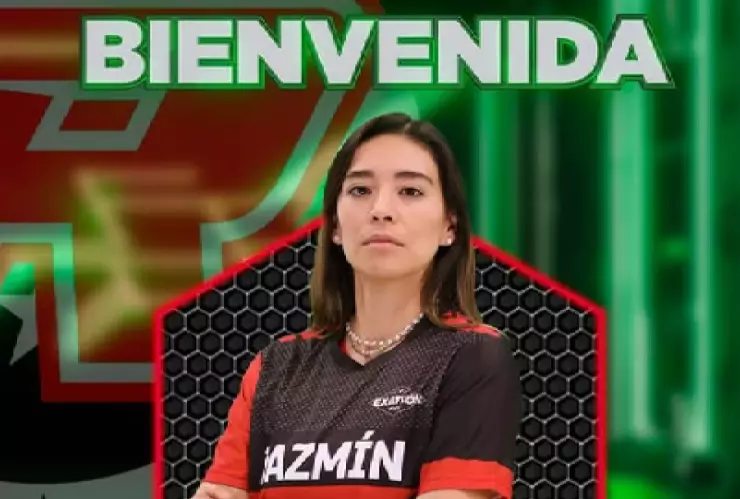 Exatlón México_ Jazmín Hernández, el refuerzo de los rojos tras la salida de Paulette Gallardo