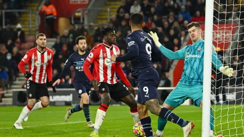 Manchester City ante el Southampton