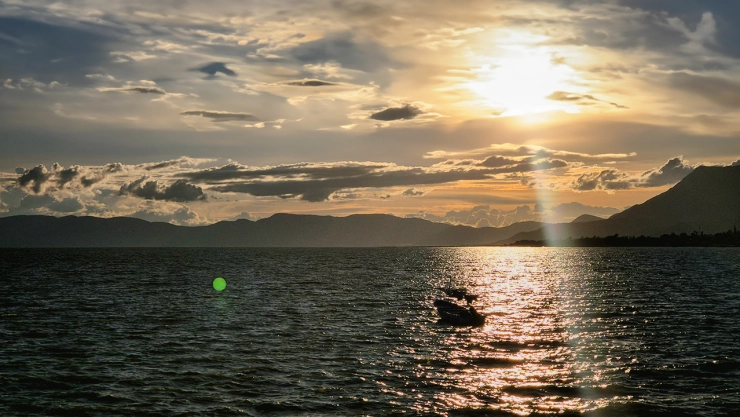 Lago de Chapala sorprende con una increíble alza de agua y este es su nivel este 14 de agosto