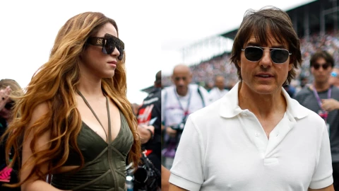 Shakira y Tom Cruise