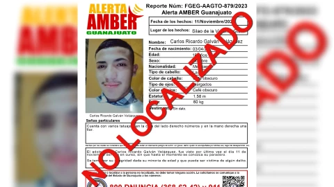 Carlos Ricardo Galván desapareció a los 16 años; tras más de un año, desactivan Alerta AMBER