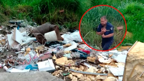 Hallan a recién nacido abandonado en una coladera con agua en San José