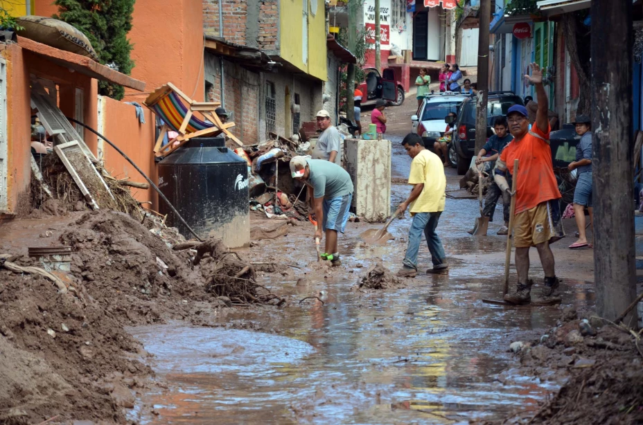 ‘Manuel’ dejó daños en 59 municipios y 22 mil viviendas en Guerrero