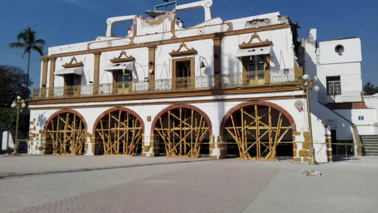 Jojutla afectado por el sismo del 19 de septiembre