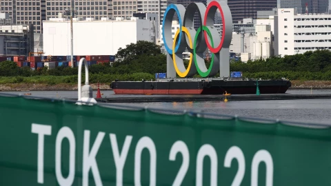 Aros Olímpicos en Tokyo, Japón