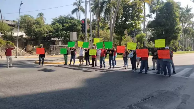 Bloqueo costera parcial