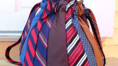 3 ideas para reciclar corbatas viejas que ya no uses y darles una segunda vida
