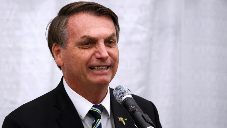 Foto de archivo del presidente de Brasil, Jair Bolsonaro, durante un evento en Miami