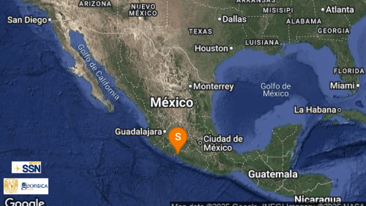 Reportan sismo de magnitud 4.1 en Las Guacamayas, Michoacán; ¿se sintió en Jalisco?