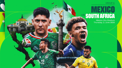 México vs Sudáfrica Mundial 2026