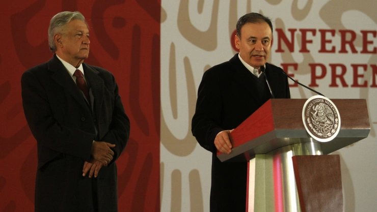 secretario de Seguridad Pública y Protección Ciudadana, Alfonso Durazo Montaño