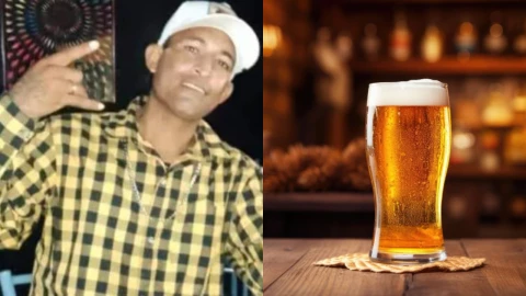 Envenenado por cerveza