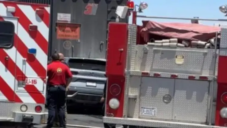 caja de un tráiler Meoqui