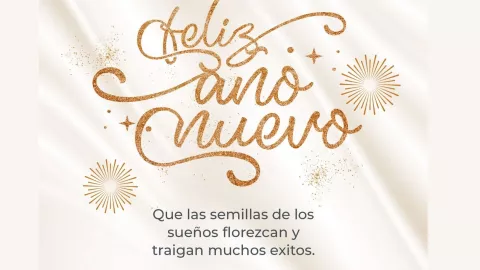28 imágenes para desear feliz Año Nuevo a tus seres queridos: desde las más serias hasta divertidas.