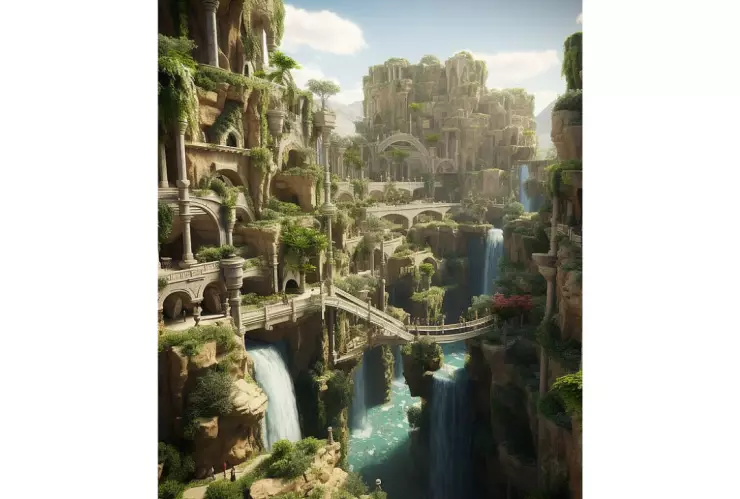 Jardines colgantes de Babilonia