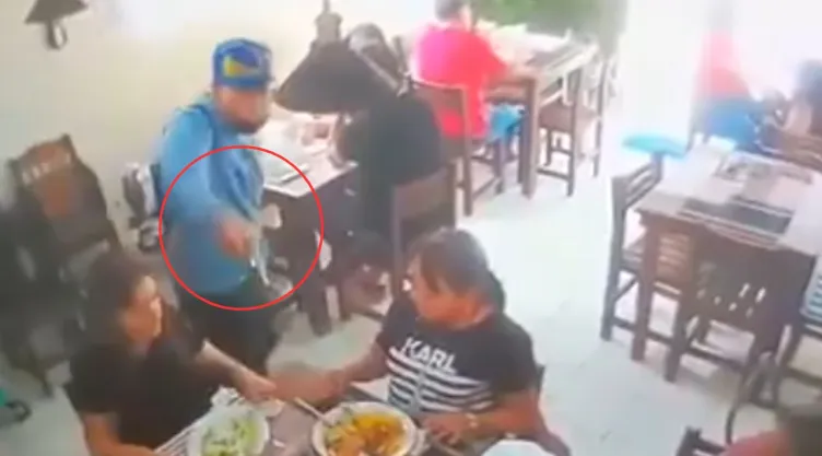VIDEO: Captan asalto a mano armada en restaurante de Coacalco, Edomex