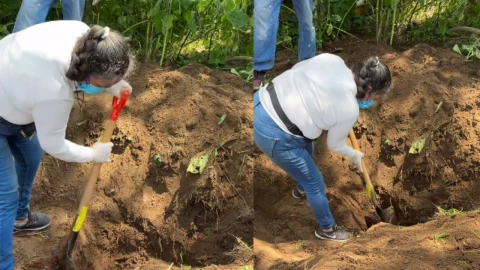 colectivos localizan bolsas de restos humanos en Zapopan