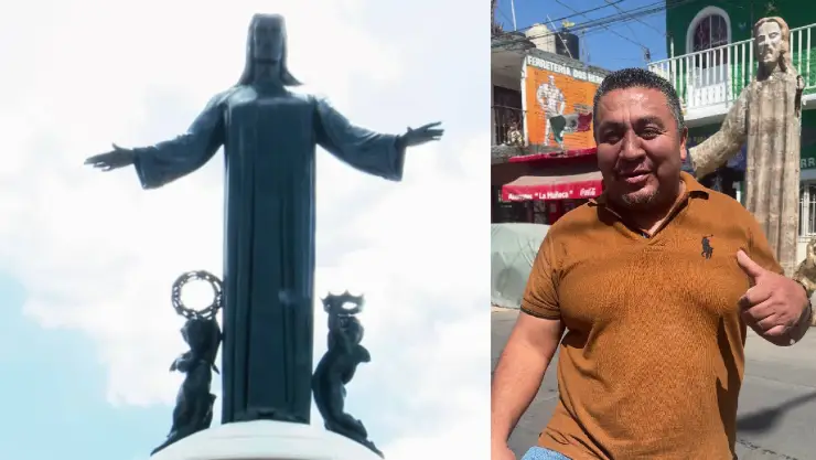 Réplica de Cristo Rey Silao: Artesano José Antonio Ibarra Juárez crea miniatura monumental