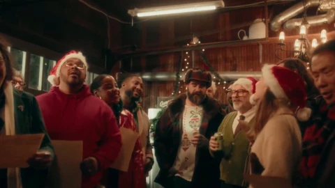 Jason Kelce canción Navidad