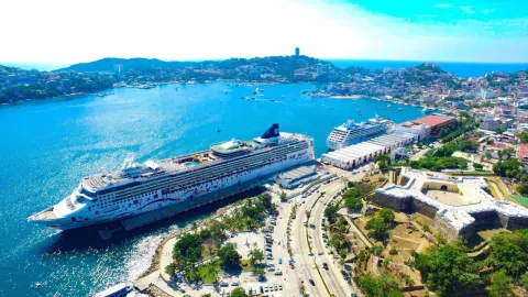 Cruceros llegarán a Acapulco en la Temporada 2024-2025
