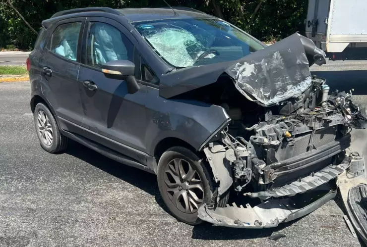 Se reporta persona lesionada en accidente en Blvd. Kukulcán de Cancún HOY 3 de mayo de 2025.jpg