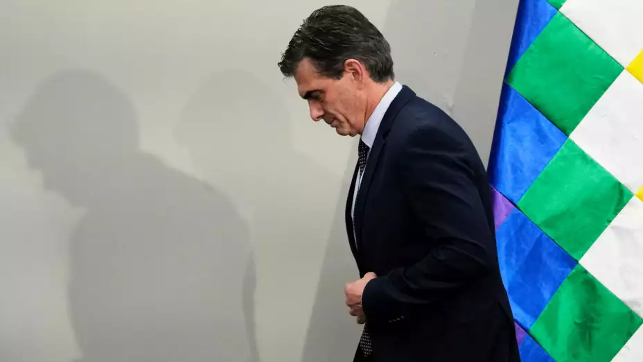 El presidente boliviano Rodrigo Paz.