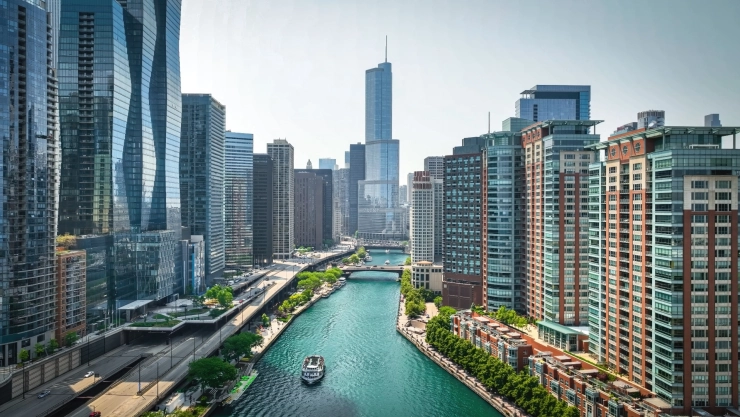 Río Chicago, Illinois