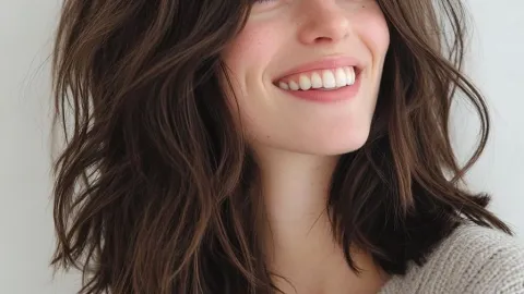 4 cortes de pelo para mujeres que ayudan a disimular las cejas grandes y gruesas