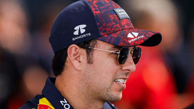 Checo Pérez, piloto de la escudería Red Bull
