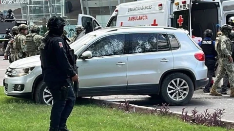 La camioneta de David Cristóbal Barraza Sainz, “comandante Nitro” fue encontrada con impactos de bala en Culiacán