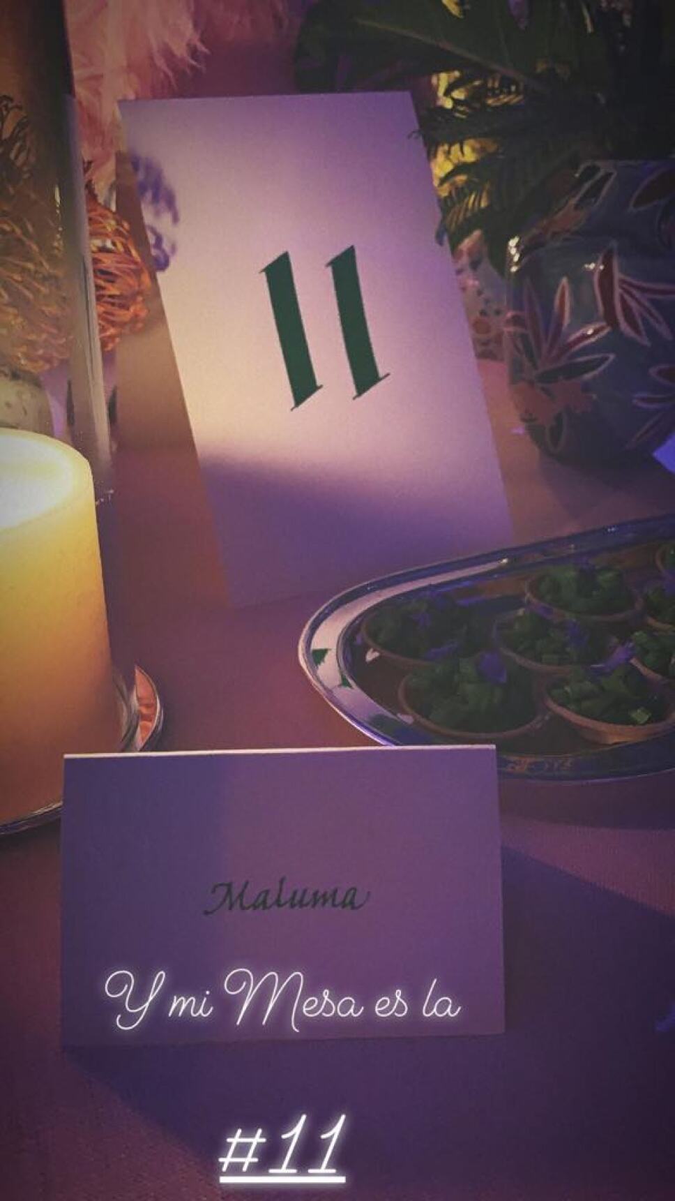 mesa maluma met gala