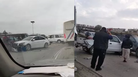 Accidente en Natura deja tráfico detenido y obliga a buscar rutas alternas