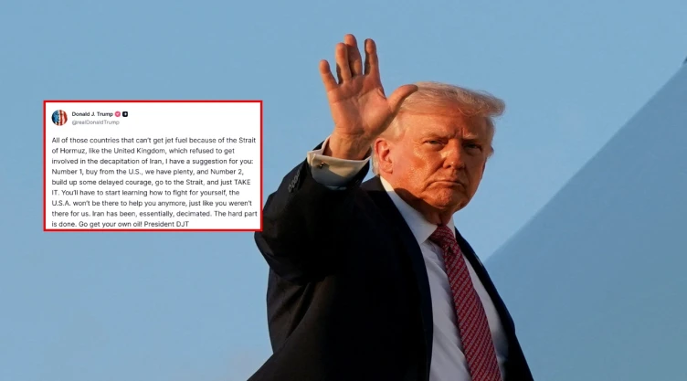 Trump lanza dura advertencia a Europa: “Tomen el petróleo por la fuerza” tras crisis en Medio Oriente