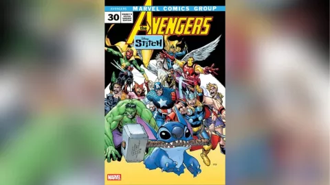 Stitch llega al Universo Marvel con portadas variantes en Spider-Man, X-Men y más